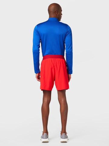 ADIDAS SPORTSWEAR Regular Sportshorts 'Donovan Mitchell' in Rot