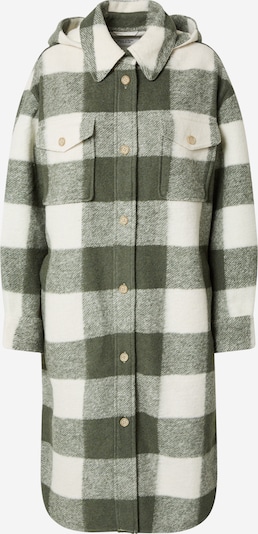 Marc O'Polo DENIM Mantel in khaki / weiß, Produktansicht