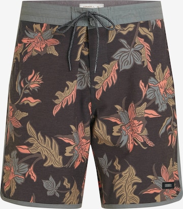 Boardshorts 'Cruzer Scallop 18' O'NEILL en noir : devant