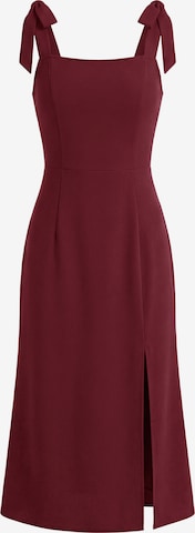 Imily Bela Jurk in Rood: voorkant