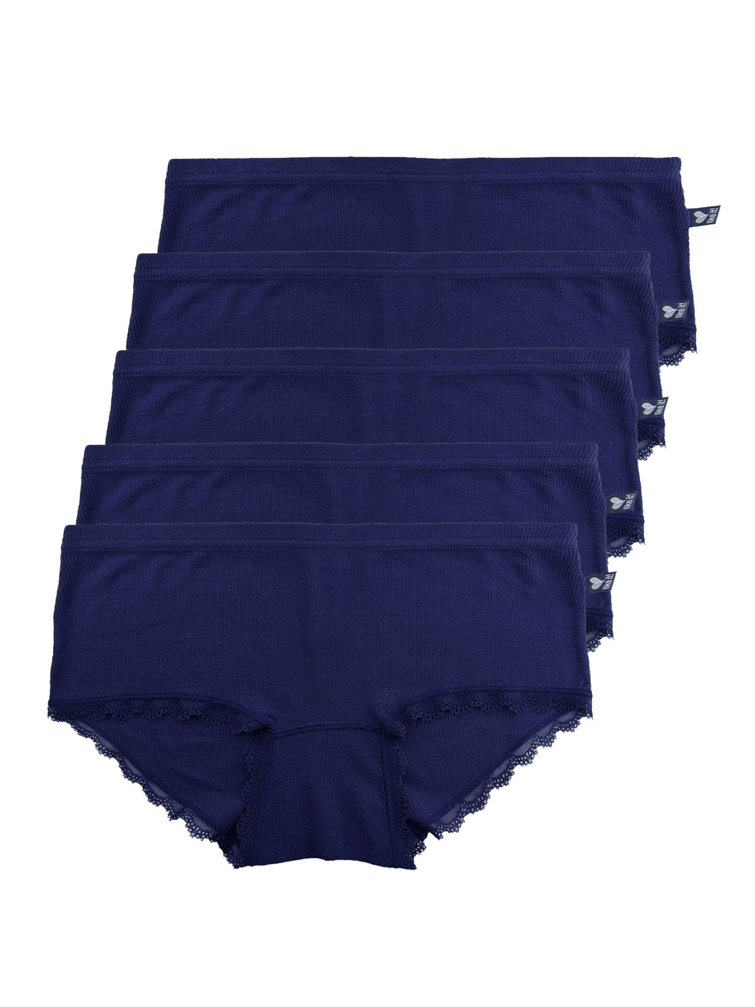 like it! Panty 'Jessy'‌‌‌‌‌‌‌‌‌ in Blau: Vorderseite