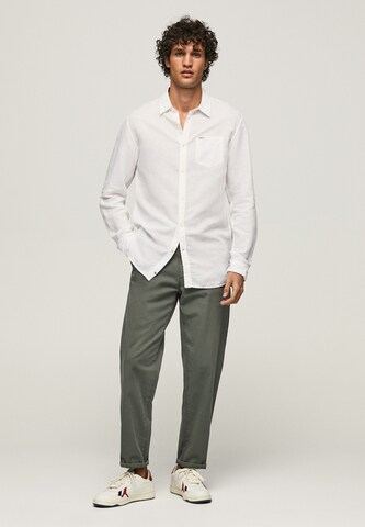 Pepe Jeans Regular Fit Hemd ' PARKER ' in Weiß
