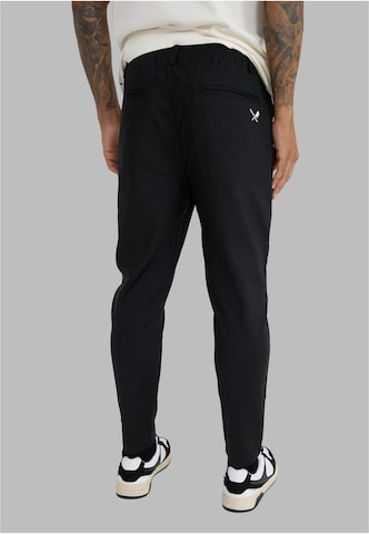 Distorted People - regular Pantalón chino en negro