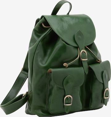Viola Castellani Backpack in Green: front