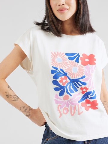 T-shirt Smith&Soul en blanc