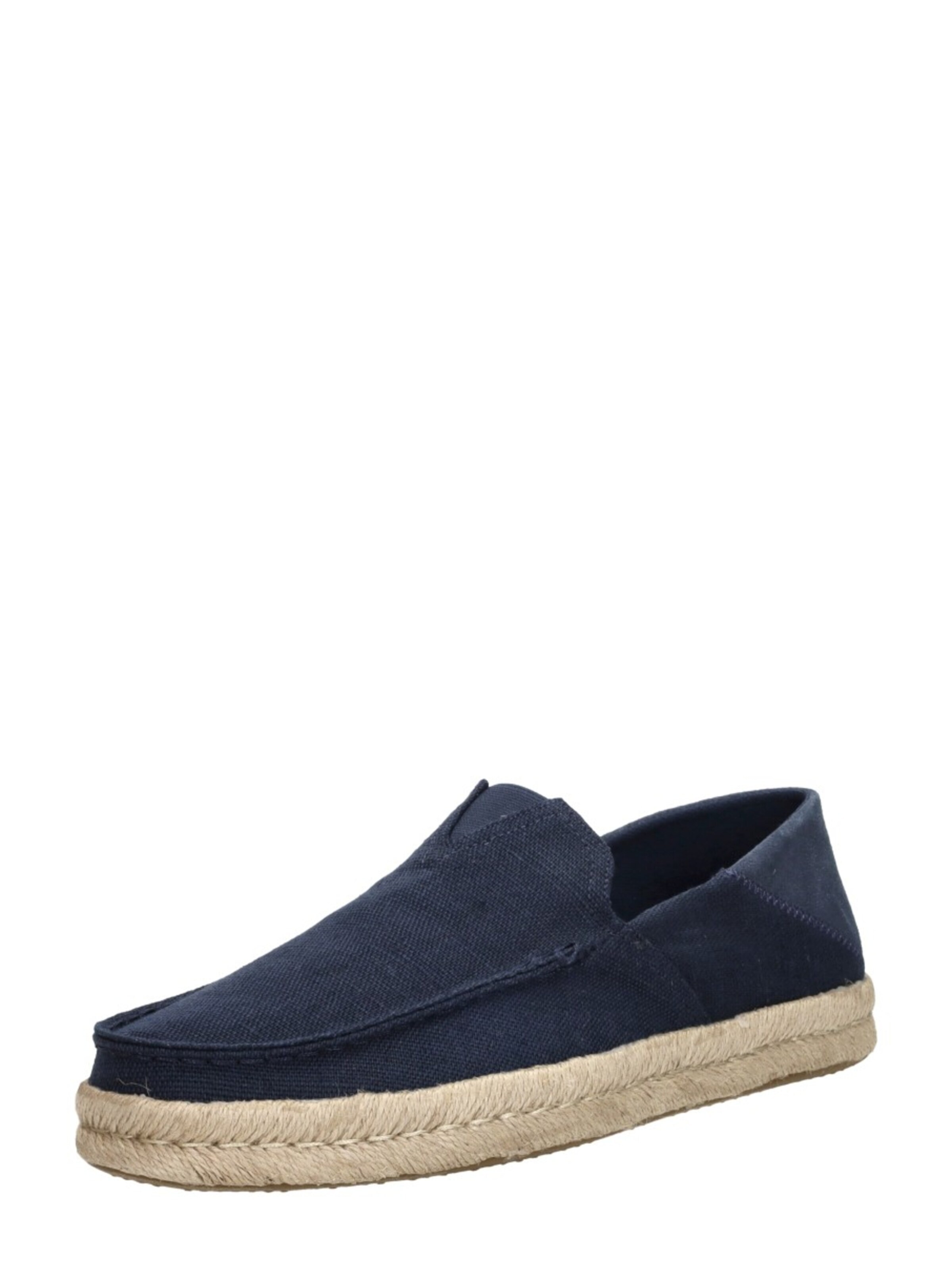 TOMS Espadrilles 'Alonso Loafer Rope'‌‌‌‌‌‌‌‌‌‌ in Blau: Vorderseite