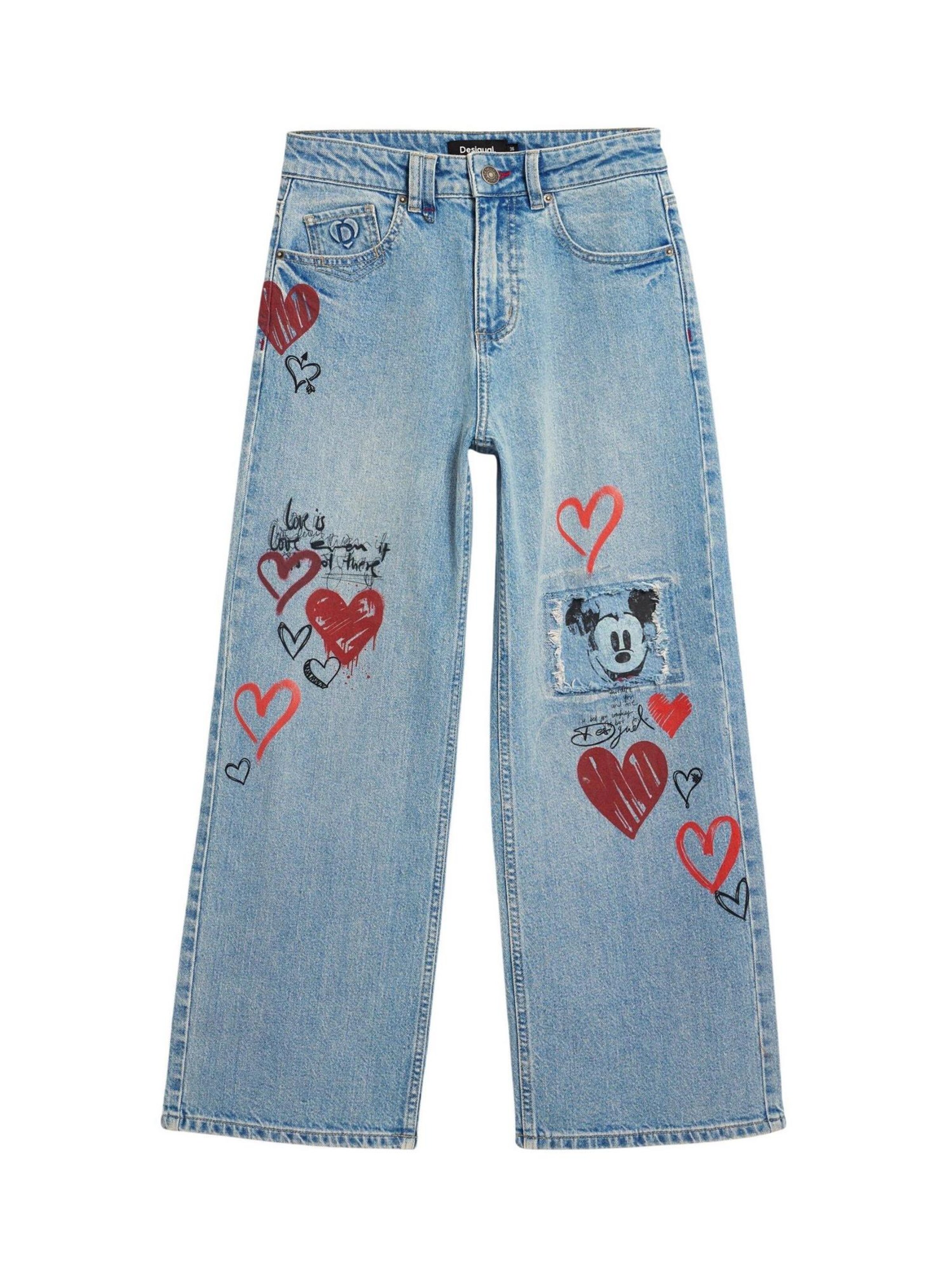 Desigual regular Jeans 'HERRY_ 26SWDD16' i blå