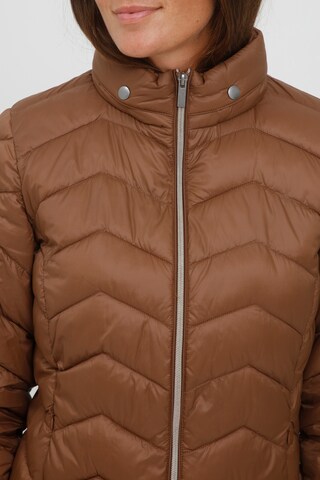 Fransa Between-Season Jacket 'FRBAPADDING 2' in Brown