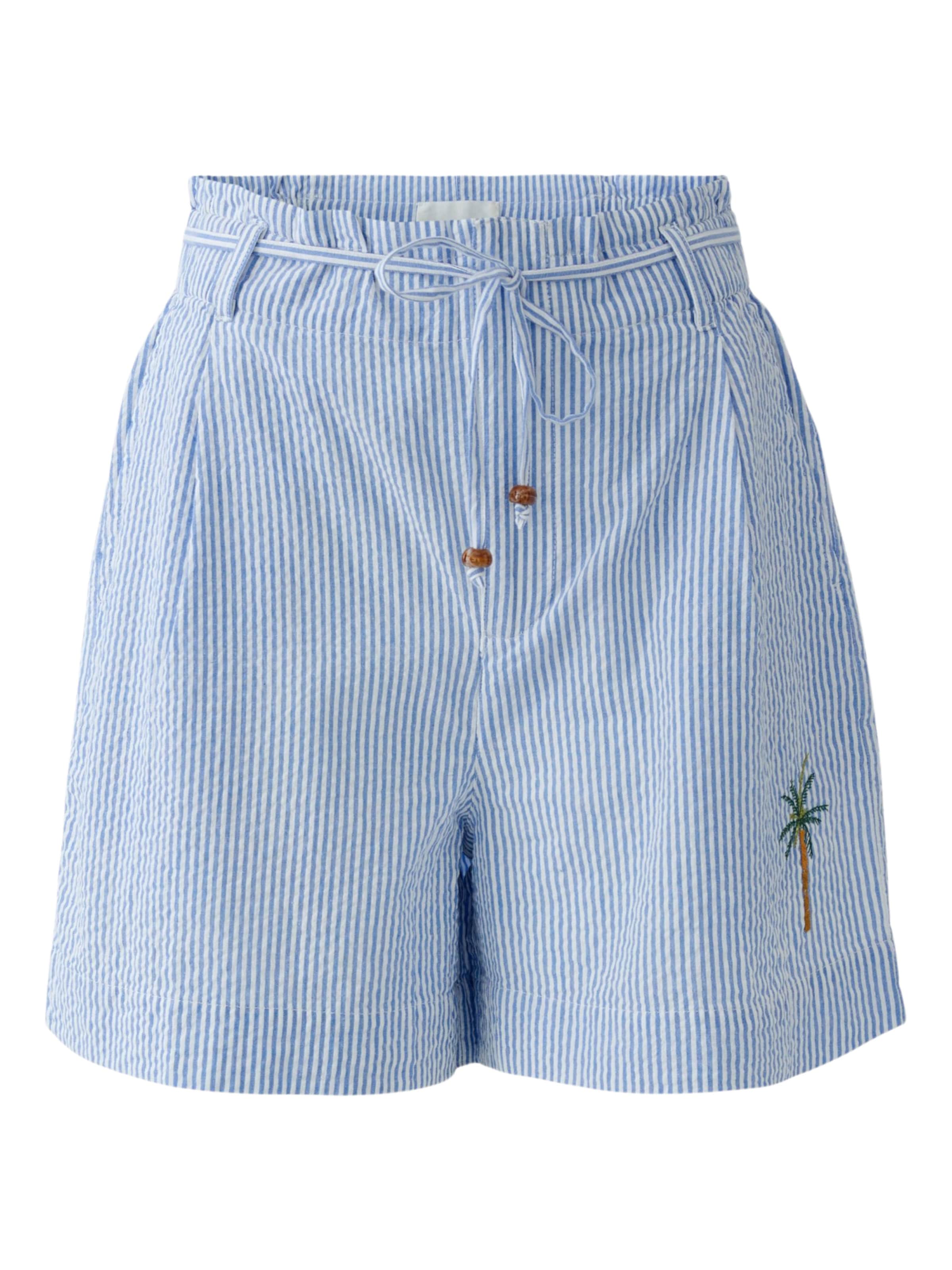 OUI Loosefit Hose in Blau: Vorderseite
