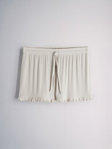 The Set Kratke hlače za spanje | rjava barva