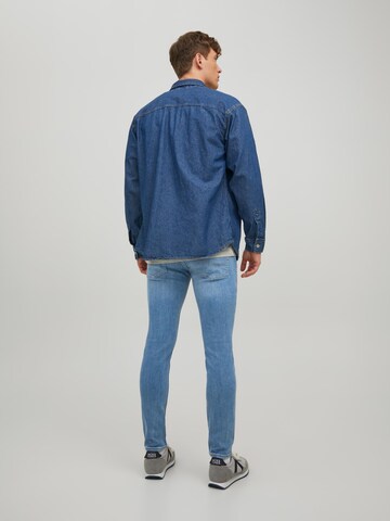 JACK & JONES - Skinny Vaquero 'Glenn' en azul