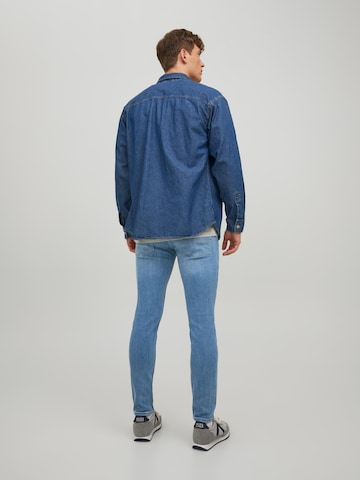 JACK & JONES Skinny Τζιν 'Glenn' σε μπλε