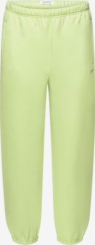 ESPRIT Loose fit Pants in Yellow: front