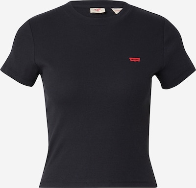 LEVI'S ® T-Shirt 'ESSENTIAL SPORTY' in rot / schwarz, Produktansicht