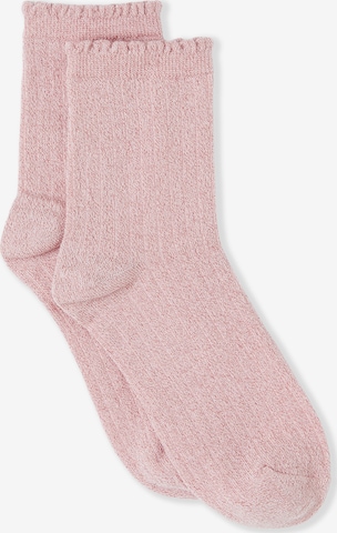 ETAM Socks ' ' in Pink: front
