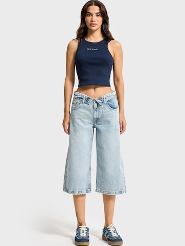 IT'S BASIC Regular Jeans 'BERMUDA DENIM SHORT'‌‌‌‌‌‌‌‌‌ in Blau