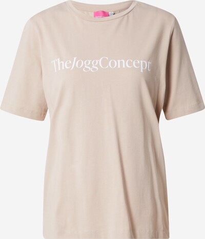 The Jogg Concept T-Shirt in puder / weiß, Produktansicht