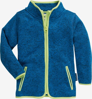 Veste en polaire PLAYSHOES en bleu : devant