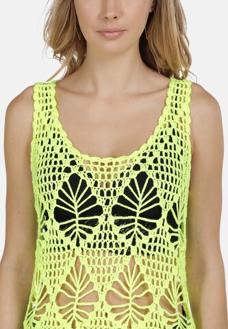 Tops en tricot IZIA en jaune