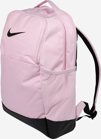 NIKE Sports backpack 'Brasilia 9.5' in Pink: front
