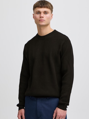 !Solid Sweater 'Hami' in Black: front