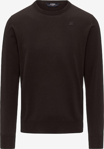 Pullover 'K-WAY SEBASTIEN MERINO PULLOVER Maglieria' di K-Way in marrone: frontale