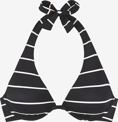 Bikinio viršutinė dalis iš BENCH, spalva – juoda / balta, Prekių apžvalga