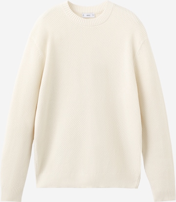 MANGO MAN Pullover 'SALSA' in Beige: Vorderseite