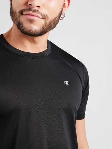 Champion Authentic Athletic Apparel Funkční tričko – černá