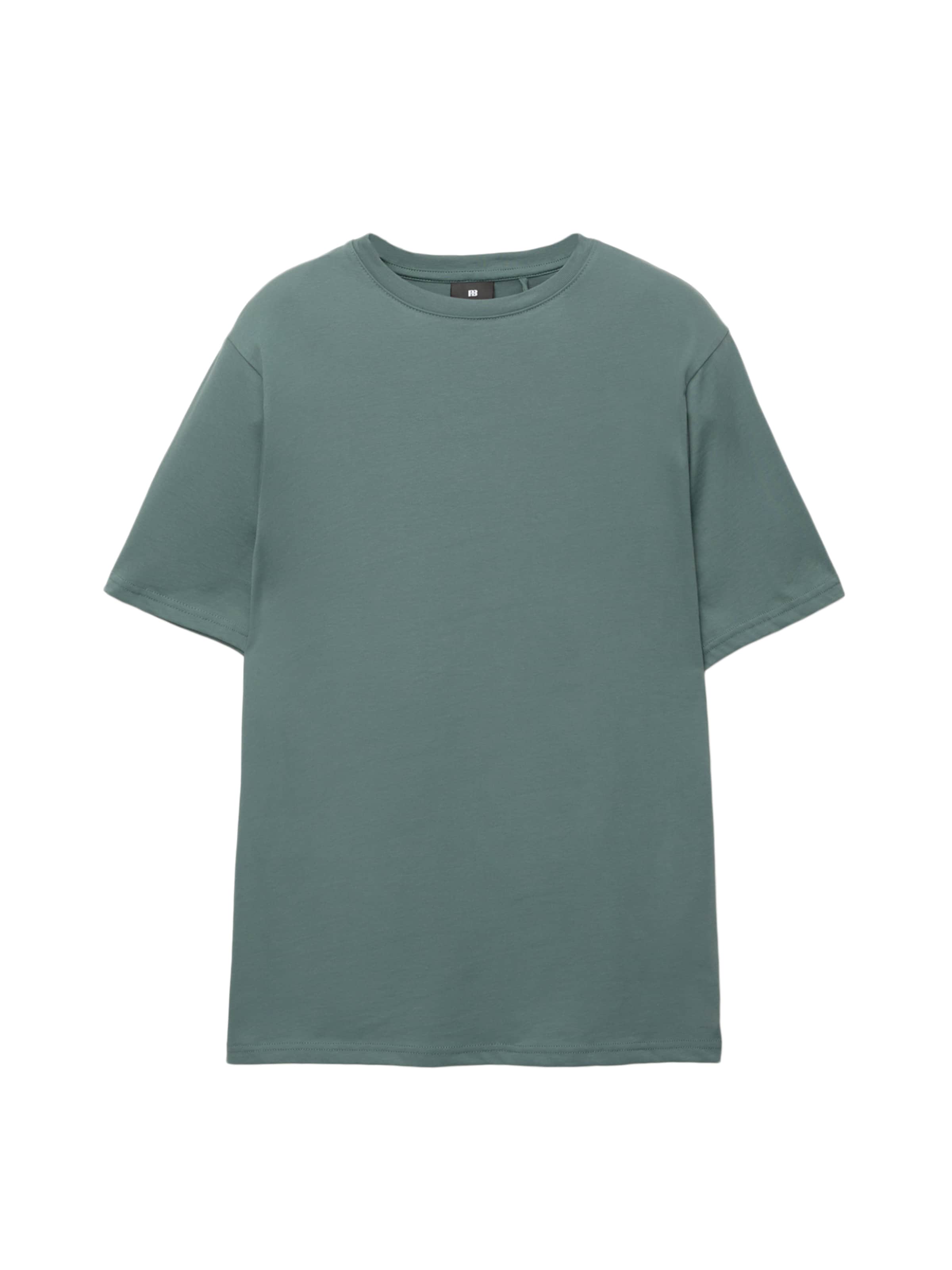 Pull&Bear T-shirt i grön: framsida