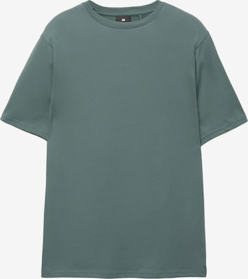 Pull&Bear T-Shirt in Grün: Vorderseite