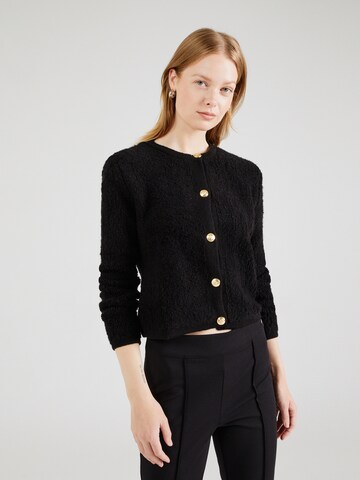 Happiness İstanbul Knit cardigan in Black: front
