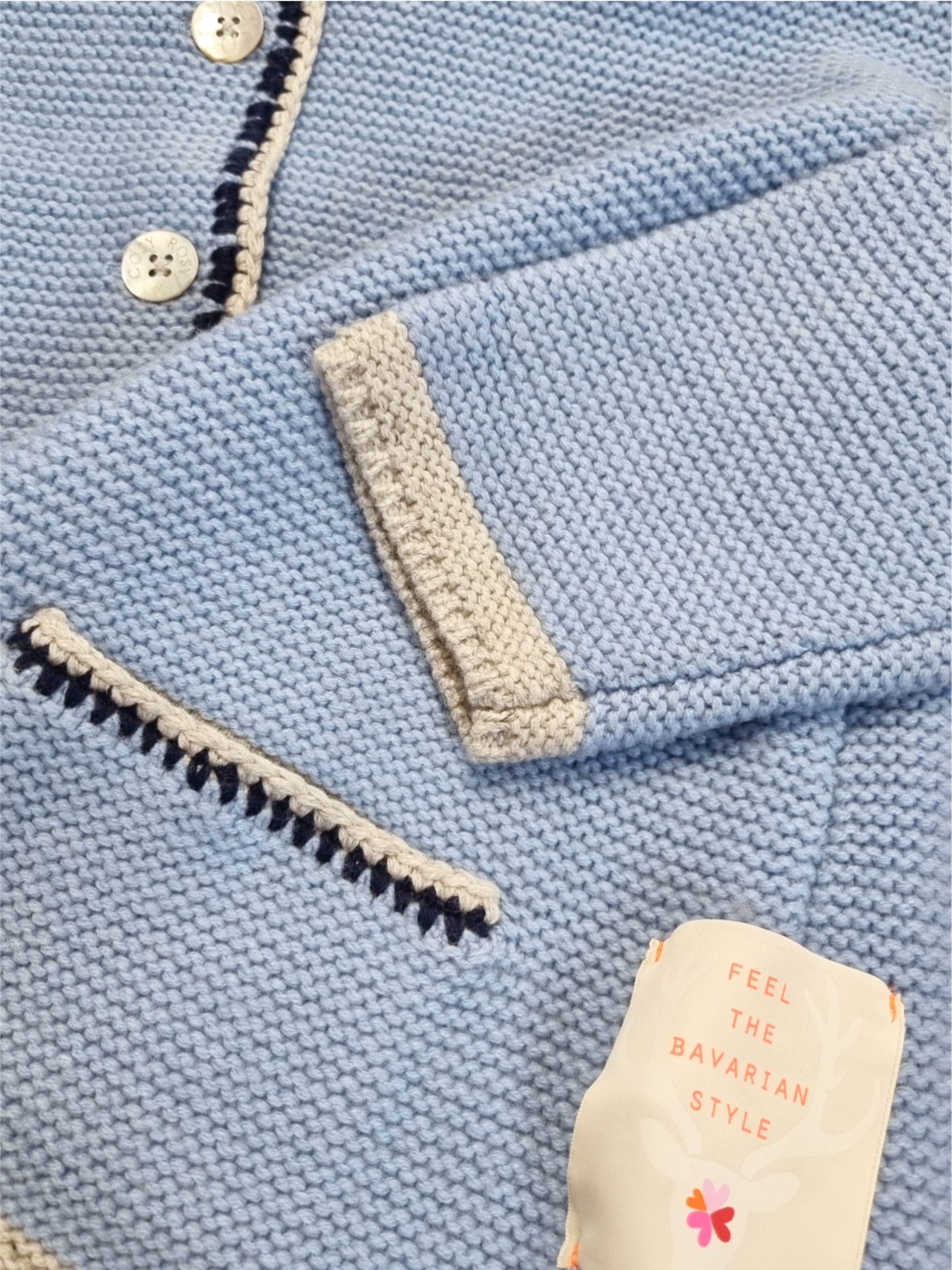 LIKS. Munich Strickjacke‌‌‌‌‌ in Blau