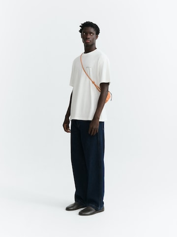 Thinking MU Shirt 'ARON ' in Wit: voorkant