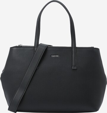 Shopper 'Must' di Calvin Klein in nero: frontale