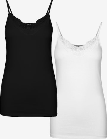 VERO MODA Top 'Inge' - fekete: elől