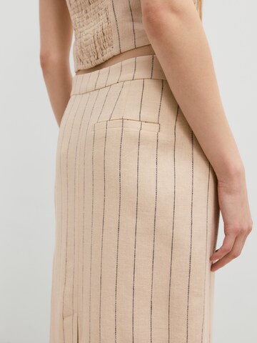 EDITED Skirt 'Sibylle' in Beige