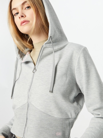 QS Sweatjacke in Grau