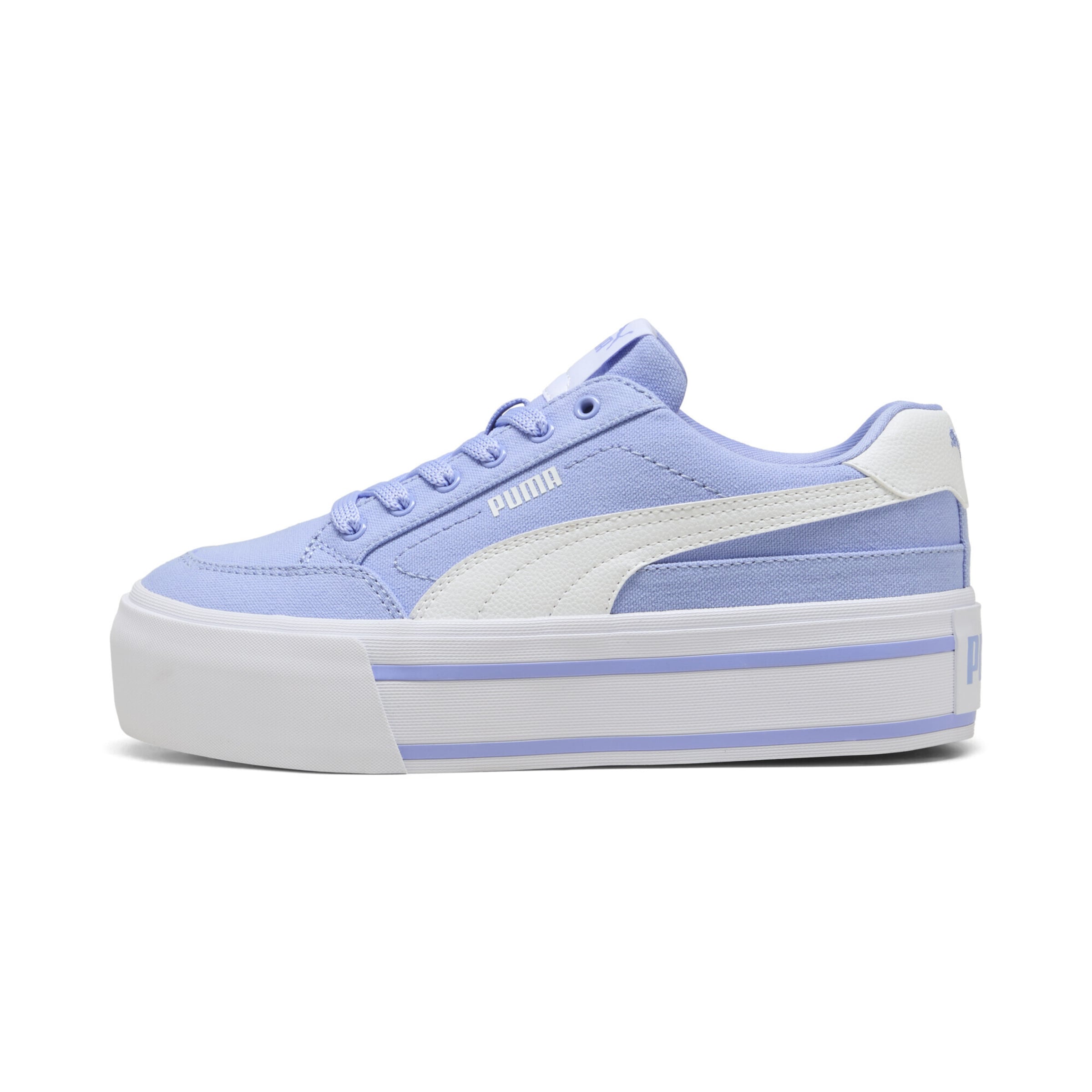 PUMA Sneakers laag 'Court Classic' in Lila: voorkant
