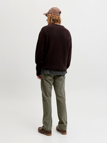 JACK & JONES Loosefit Jeans 'JJICHRIS JJORIGINAL' in Groen