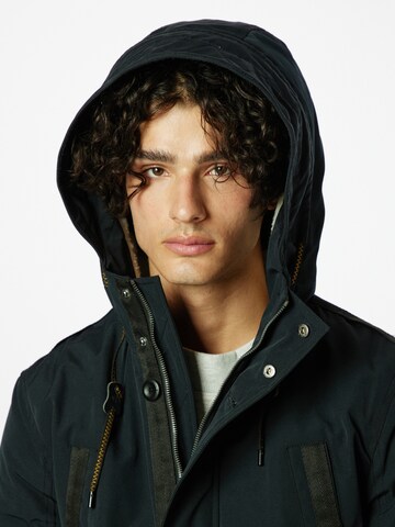 INDICODE JEANS Parka 'Callen' in Schwarz