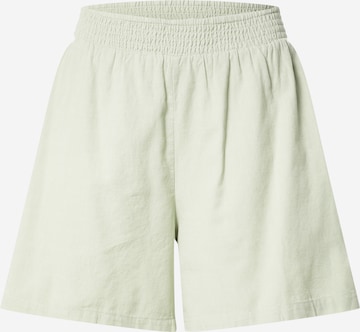 NA-KD Wide Leg Shorts in Grün: predná strana