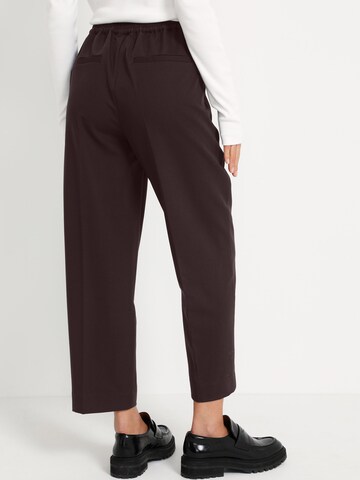 Loosefit Pantalon à plis 'Sakura' Kaffe en marron