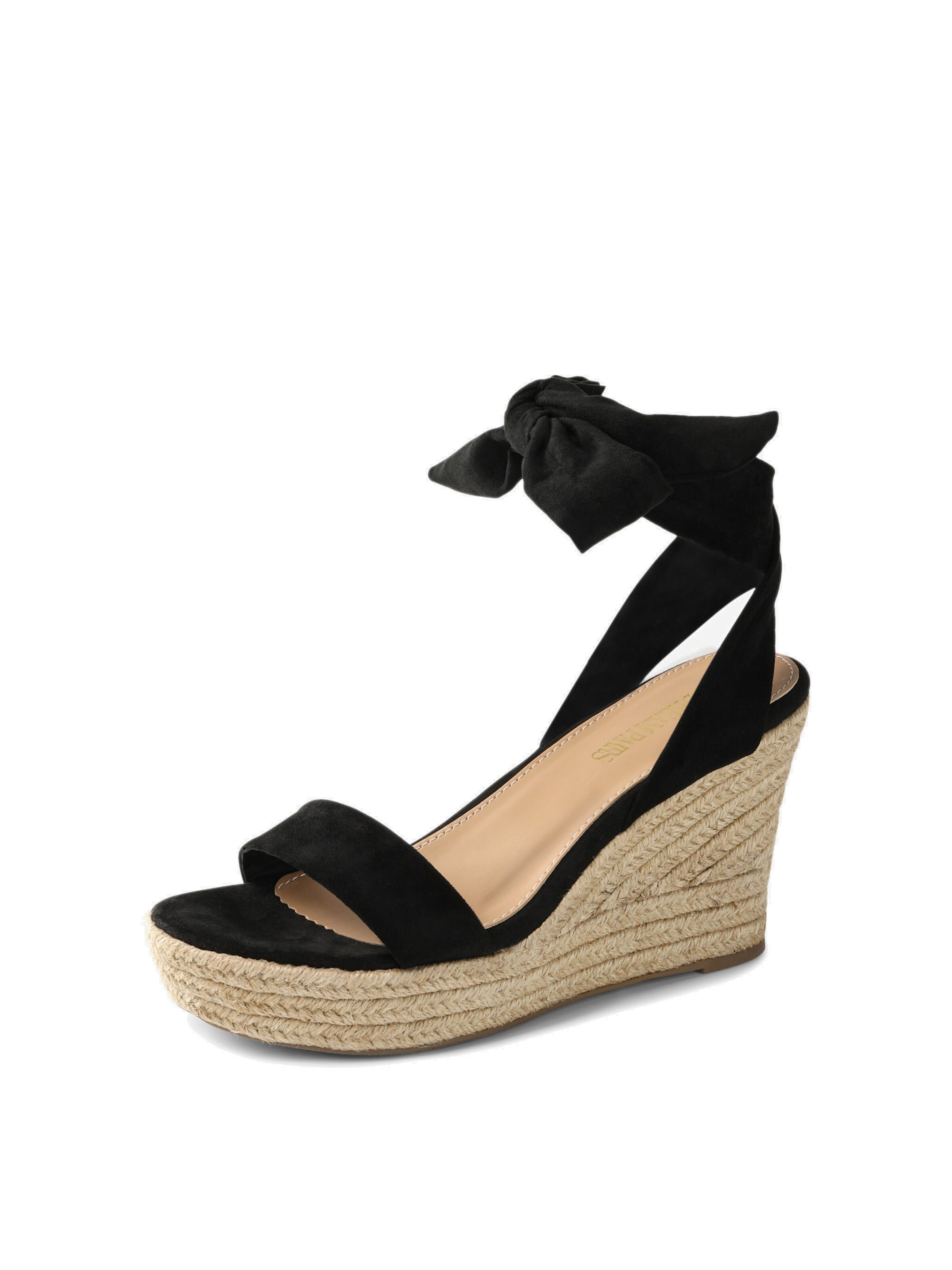 Dream Pairs Sandals in Black: front