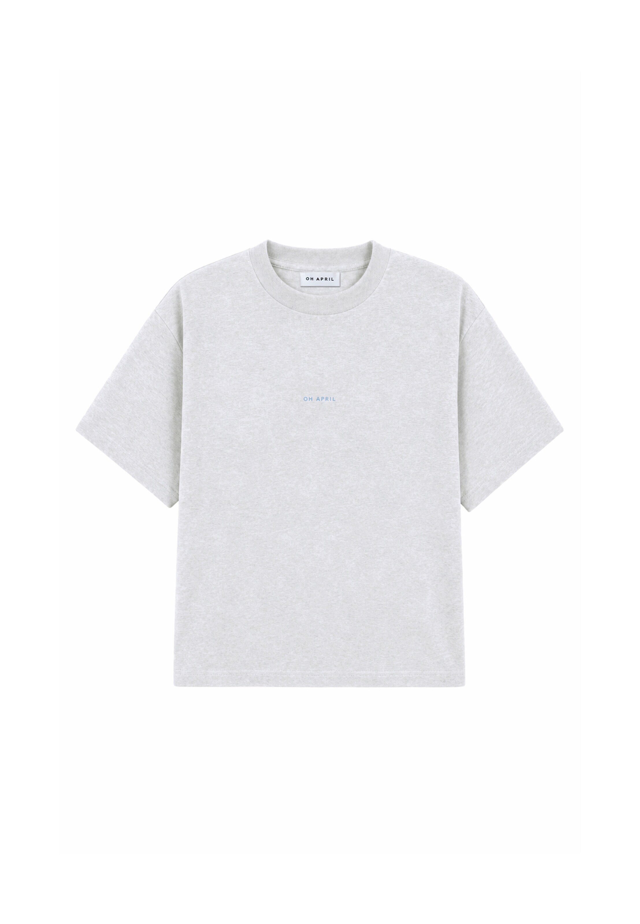 OH APRIL T-Shirt 'Ella' in Grau: Vorderseite