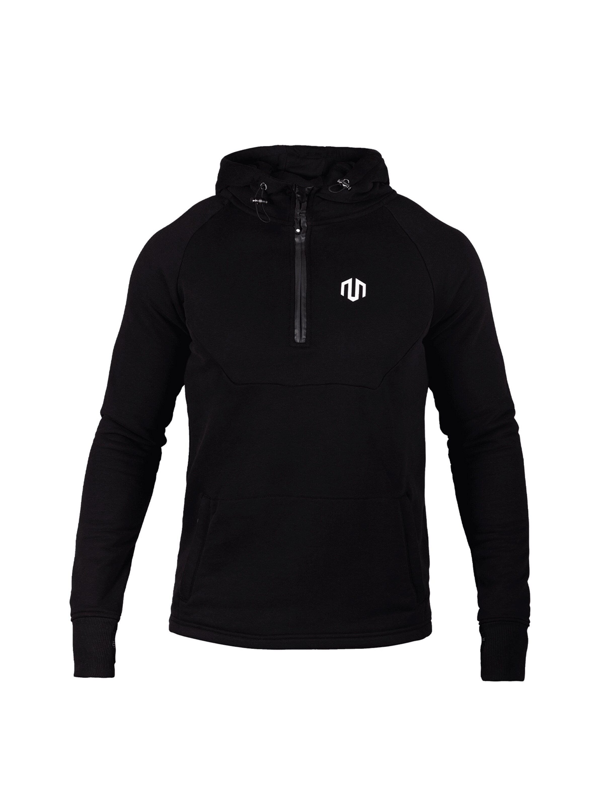 MOROTAI Sweat de sport 'Neotech' en noir / blanc, Vue avec produit