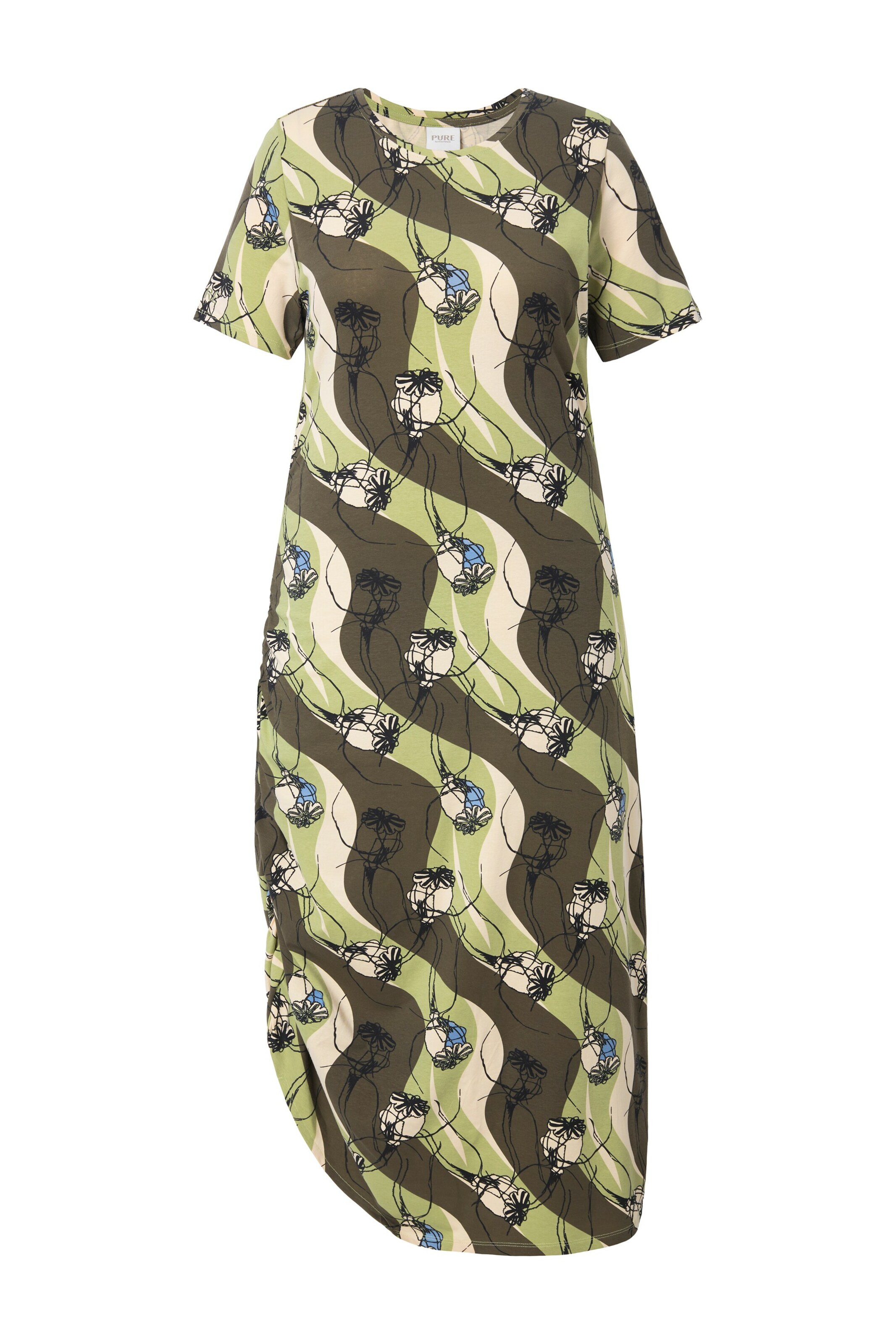 Ulla Popken Kleid in Grün: Vorderseite