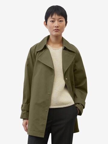 Marc O'Polo Between-Seasons Coat in Green: front