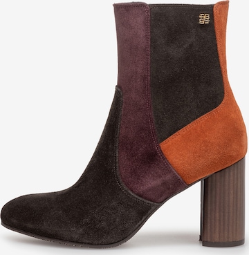 Floris van Bommel Ankle Boots 'Kaci 01' in Brown: front