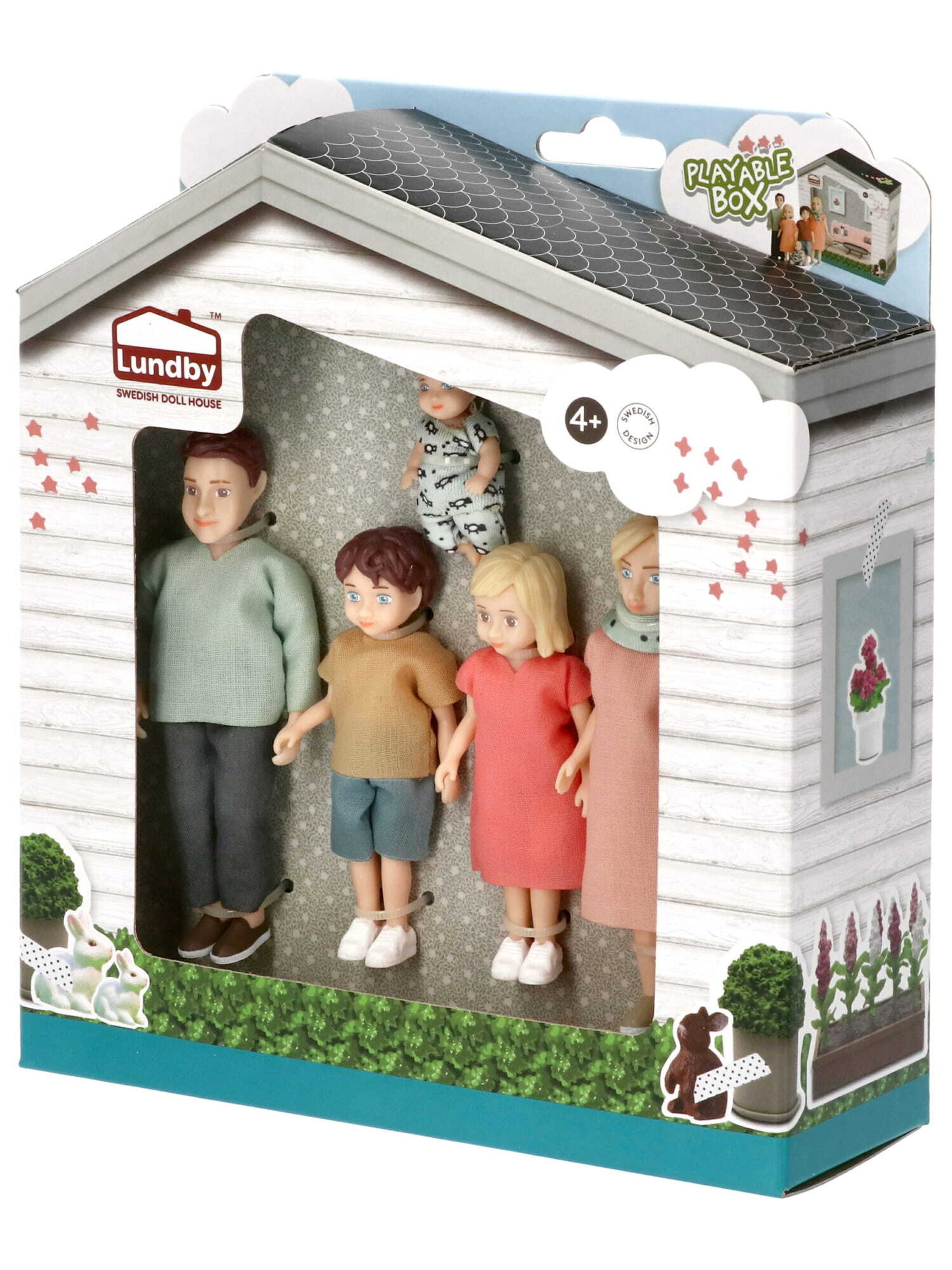 Animaux en peluche LUNDBY en mélange de couleurs